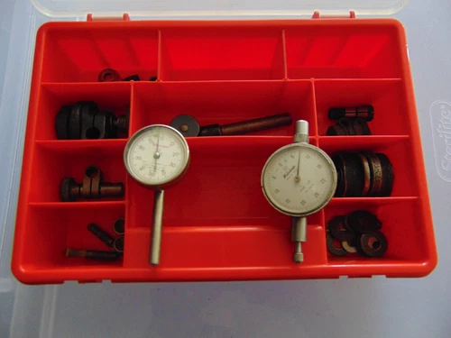 Starrett 196 Mitutoyo 1507N Dial Indicator KIT