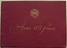 AUSTIN A135 PRINCESS III LF Car Sales Brochure 1953-56 #1139 Saloon Limousine