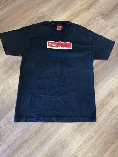 T-shirt homme vintage années 90 Oakley Software Center logo L noir Y2k - Photo 1 sur 3