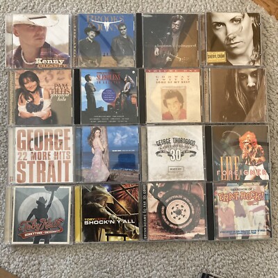 LOT 28 Rock COUNTRY MUSIC CDS ~ Kenny Chesney, Tony Keith, DMB, George Strait