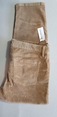 BANANA REPUBLIC Men Regular Fit Cotton Pin Cord Jean - 32x28 Brown 6859 WESKNY