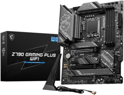 MSI Z790 Gaming Plus WiFi Gaming Motherboard, Supports 12th/13th/14th Gen Intel