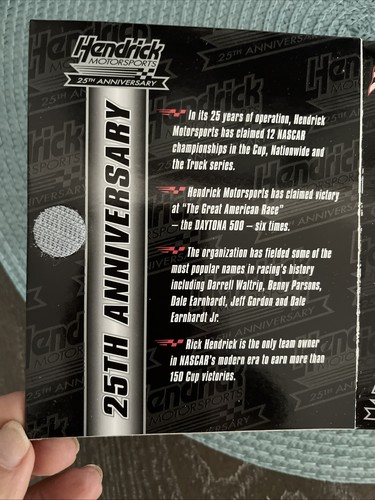 Winners Circle Die Cast NASCAR Dale Earnhardt Jr. 25th Anniversary 2 car set #88 - Picture 9 of 9