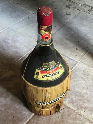CHIANTI I. L. RUFFINO 1978 - FIASCO 1,88 L. - VINTAGE SIGILLO UN PO&amp;amp;#039; ROVINATO