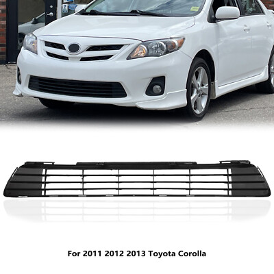For 2011 2012 2013 Toyota Corolla Front Upper &amp; Lower Bumper Grille Assembly Set