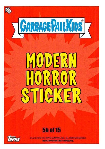 GARBAGE PAIL KIDS REVENGE OF OH, THE HORROR-IBLE PICK-A-CARD 2019 BASE STICKERS - Picture 241 of 401