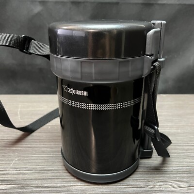 Zojirushi SL-GRE18(BT) Stainless Steel Classic Bento Lunch Jar NO FORK INCLUDED