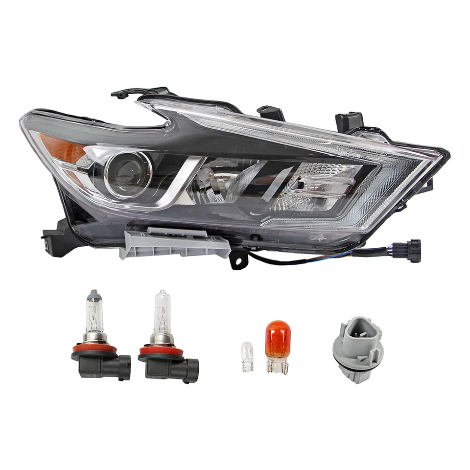 LED Headlight Passenger Side Right For Nissan Maxima 2016 2017 2018 Foto 2 de 4
