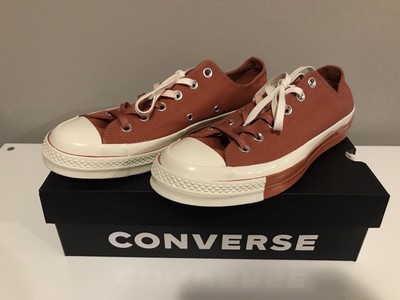 cream brown converse