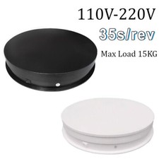 30CM/11.8"Electric Turntable Platform Jewelry Photography Rotating Display Stand