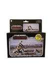 Star Wars: The Mandalorian Vintage Speeder Bike, Scout Trooper and Grogu Action