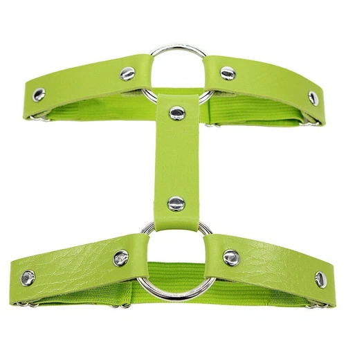 Multi-color Elastic Leather Leg Garter Belt Fashion Punk Chic Thigh Harness - Picture 16 of 20