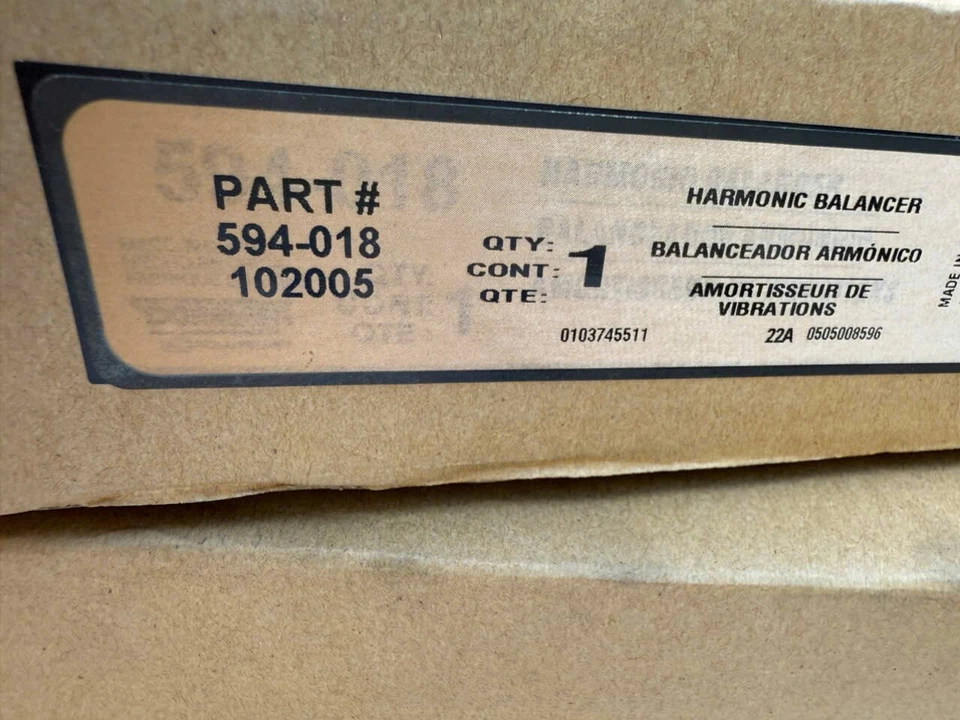 Equilibrador armónico Dorman 594-018 para Jeep Cherokee Grand Cherokee 4.0 33002920 Foto 2 de 2