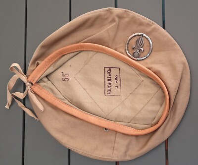 Sandmütze Fremdenlegion 1. / 2. REC Sahara Kavallerie ESPLE T55 ORIGINAL CAP