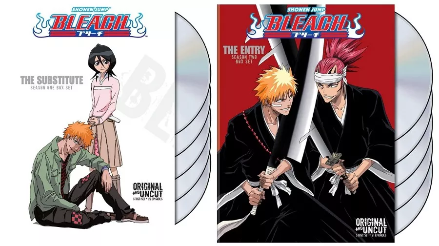 Bleach & Bleach 2 - Box Sets (DVD, 2 - 5 Disc Sets - Standard Edition  Uncut) 782009238546