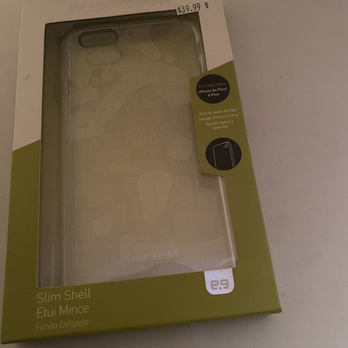 NEW PureGear Slim Shell Case for iPhone 6 Plus And iPhone 6s Plus - Clear - 第 1/2 張圖片