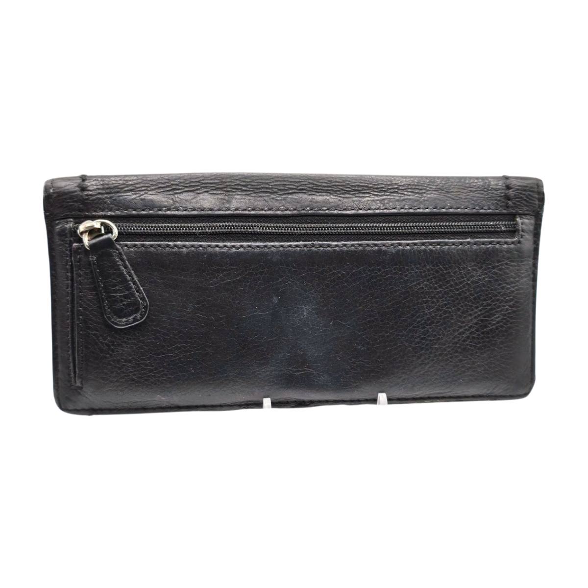 小物 Old COACH Leather Long Wallet Black Snap Vintage COACH Black SOFT LEATHER LONG WALLET (Women) Snap Closure