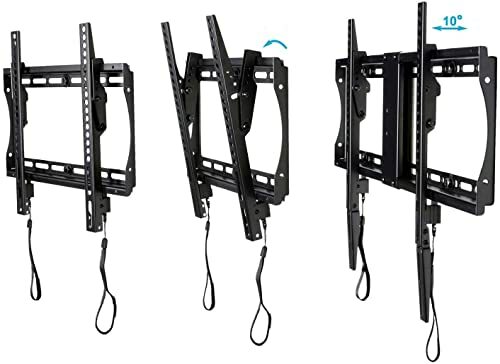 TV WALL MOUNT BRACKET with Magnetic Stud Finder HDMI Cable Black VIDEOSECU - Picture 7 of 7