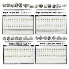 Dental Ormco Damon Q Orthodontic Self Ligating Bracket Brace Molar Tube MBT 022