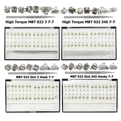 Dental Ormco Damon Q Orthodontic Self Ligating Bracket Brace Molar Tube MBT 022