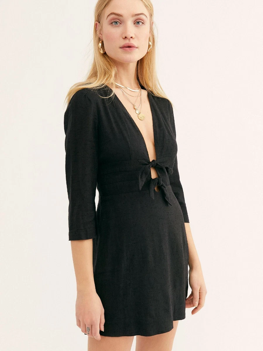 Free people tied clearance together mini dress