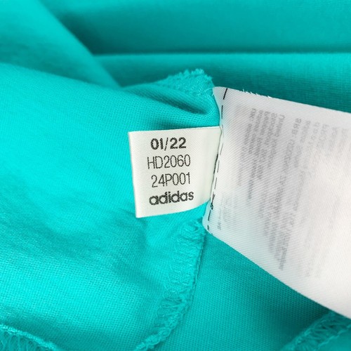 Adidas Originals Trefoil Logo Adicolor T-shirt Blue Kids Boys 15 16 Years - Picture 7 of 7