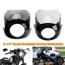 Front Fairing Windshield Screen For Thruxton Yamaha Suzuki Honda BMW Cafe Racer