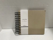 Heidi Swap Spiral Raw Chipboard Covered 6x6 Album- 20 Sheet Protectors=40 Pages