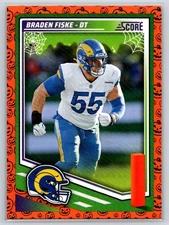 2025 Score-A-Treat #263 Braden Fiske Los Angeles Rams