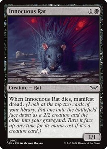 Innocuous Rat 103/469 Duskmourn: House of Horror Foil