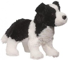 Douglas Meadow Border Collie Plush Stuffed Animal Dog Toy 8 Inch Soft Toy