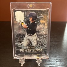 2021 Panini Prizm Draft Picks - Power Surge Jackson Merrill Silver Prizm (RC)
