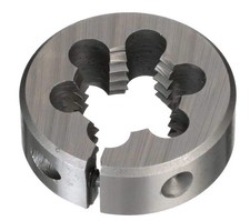 DWTBSF1-10X2 2" OD HSS Round Die 1"-10 High-Speed Steel Right-Hand Cut Durable