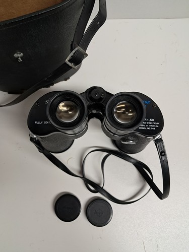 Vintage Swift Navigator Mark I 7x50 Model 749 525ft. at1000yds. Binoculars - Picture 3 of 16
