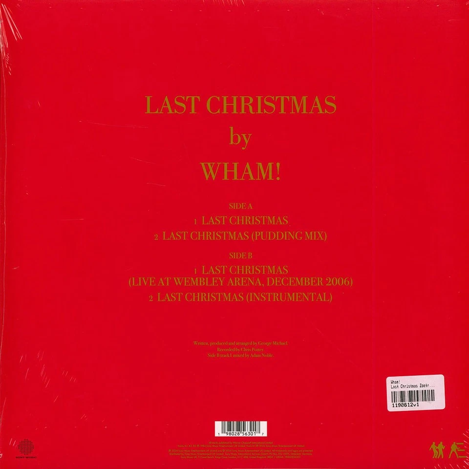 Wham! - Last Christmas Zoetrope Vinyl Edition (1984 - EU - Reissue) - Bild 3 von 3