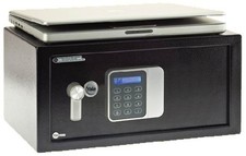 Yale Electronic Guest Laptop Digital Keypad Budget Safe Black H230xW450xD390mm