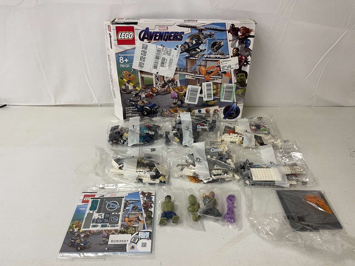 【you.gettomi】 LEGO Avengers Compound Battle 76131 699 Pieces Marvel Superhero