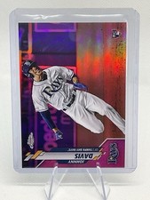 2020 Topps Chrome Update Series - Johnny Davis #U-18 Pink Refractor (RC) (316)