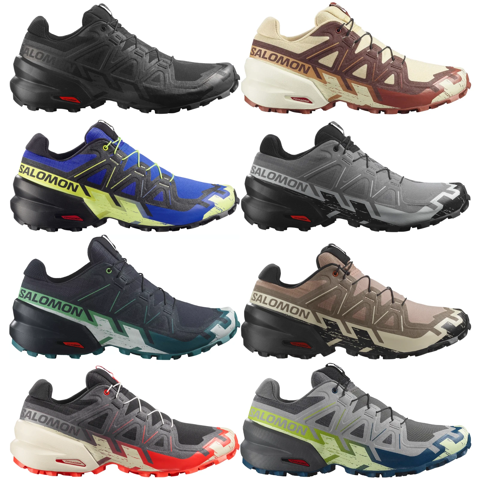 Salomon Speedcross 6 Men Trail Running Shoe US Size 7-14 New Colors New in Box
Opens in a new window