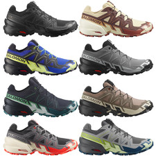 Salomon Speedcross 6 Hombre Zapato de Trail Running EE. UU. Talla 7-14 Nuevos Colores Nuevo en Caja