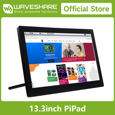 Waveshare 13.3inch Mini-Computer Powered by Raspberry Pi 3A+ HD Touch Screen