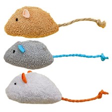 Cat Mice Toys Interactive Kitten Teeth Cleaning Game Cat Toys Mice For Play