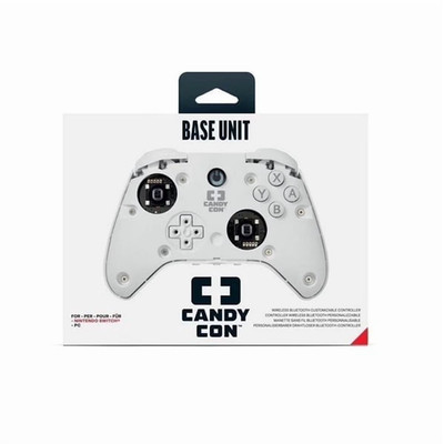 Candy Con Wireless Gaming Controller for Nintendo Switch and PC, White