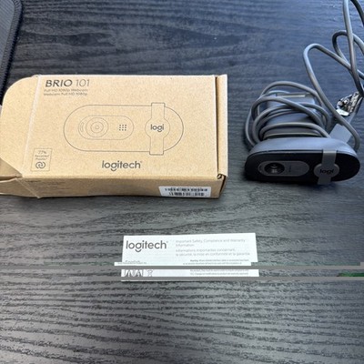 Logitech BRIO 101 Full HD 1080p Webcam 1080p Maximum Video Resolution