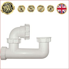 Efficient 40mm Low Level Bath Trap - Easy Clean Access & Lightweight Design