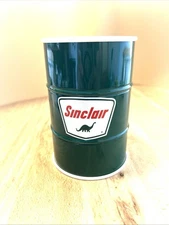 Sinclair Oil Drum Coin Bank. 2012. USA. 5.5” Tall. 3.5” Wide. Rare.