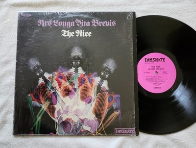 The Nice   Ars Longa Vita Brevis shrink wrap original vinyl LP: NM jacket: NM
