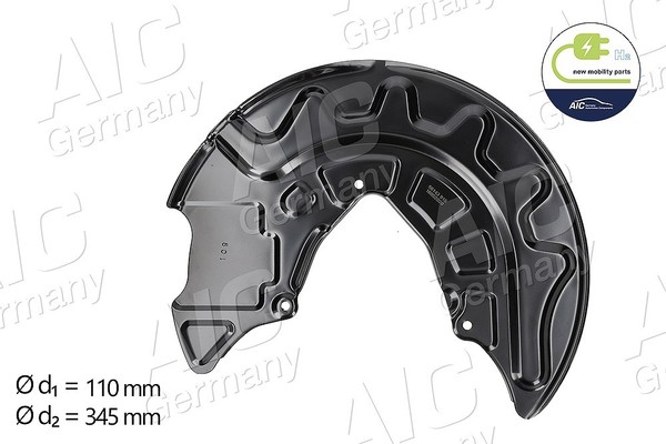 Aic Spritzblech, Bremsscheibe Vorderachse Links U.A. FüR Audi, Seat-image