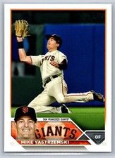 2023 Topps #98 Mike Yastrzemski - San Francisco Giants