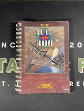 Aces Over Europe Dynamix Sierra Hint Book No Retail Packaging